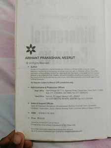 Differential Calculus Arihant