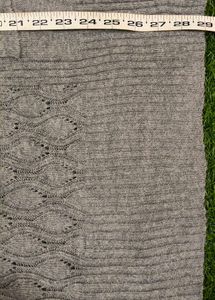 Imported Grey Knit Sweater