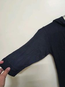 Black Shrug With Attached Top