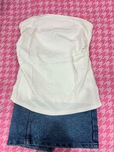 Classic White Tube Top