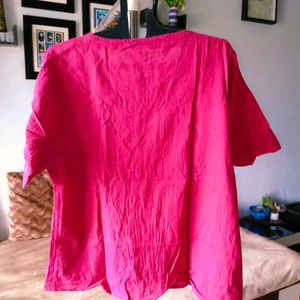 🛍️Pink Button-Down Top⭐⭐⭐⭐⭐
