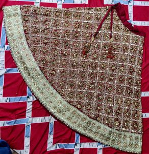 Bridal Lehenga (Traditional Red Color)