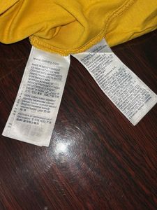 Tommy Hilfiger Yellow T-Shirt Original