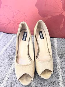 Peep Toe Platform Heels