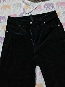 Wide Leg Velvet (Cotrise)Pants