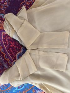 Elegant Yellow Sleeveless Top