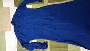 Dark Blue Straight Kurti
