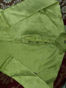 Elegant Lime Green Kurta