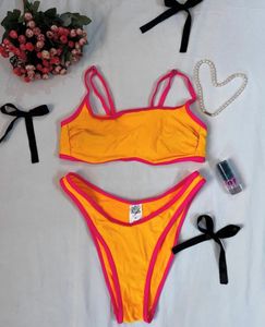Orange N Pink Wild Fable Bikini Set