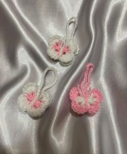 Butterfly Crochet Charms🦋(EACH FOR 75RS!) 🦋