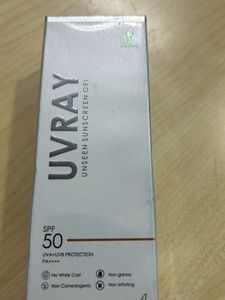 UVRAY Unseen Sunscreen Gel