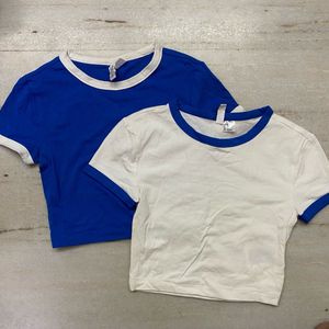 H&M Cropped Tees Combo