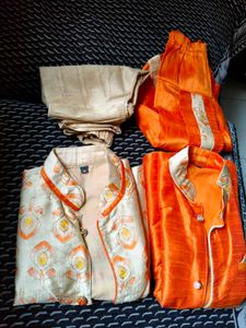 Kids Ethnic Wear 4in 1 Function Set