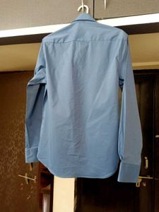 NEW RARE RABBIT Blue colour cotton shirt