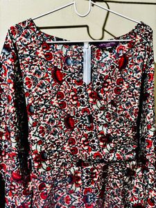 Women knee length dress - 3XL