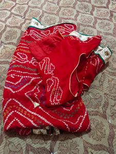 Red Chunri Sareee