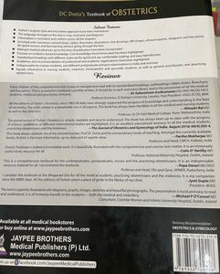 DC Dutta, Textbook of Obstetrics 9th Edition