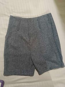 Gray Casual Shorts