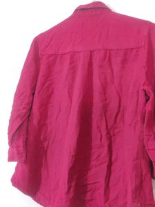 Maroon Soft Cotton Shirt