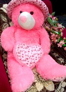 Like New Teddy 🧸 Pink Colour