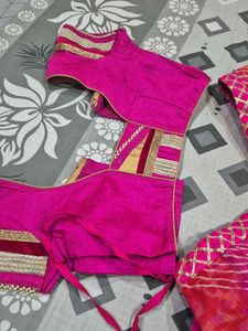 Pink Lehenga Choli Set