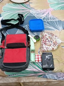 Bag Box Fan Working Earphone Moti Mini Toy