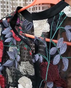Floral Embroidered Top