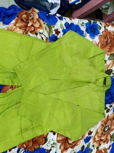 Green Kurta Set