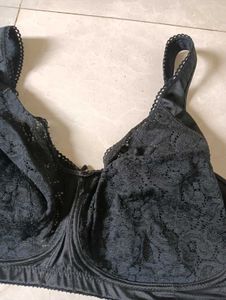Black Lace Bra
