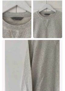 🩶🤍Imported Korean Gray S/M Size  Sweatshirt