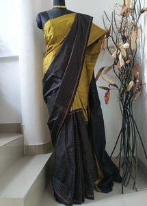Elegant Silk Saree Double Colour