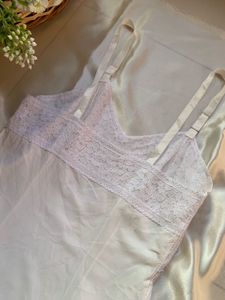 White Slip Dress