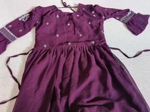 Elegant Purple Garara Set