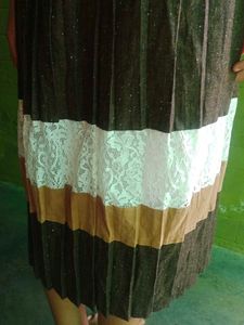 Vintage High-waist Pleated Skirt