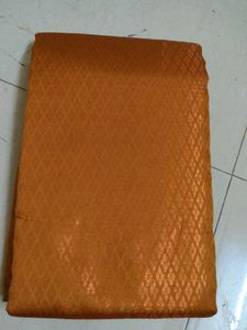 Elegant Copper Broket Saree