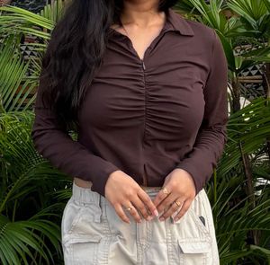 Cute Brown Top