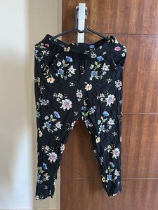 Floral Print Pants