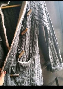 Cable Knit Winter Hoodie( New)
