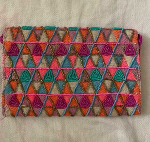 🆕Beaded Triangle Clutch