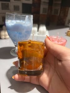 Cold Brew Candle Glass