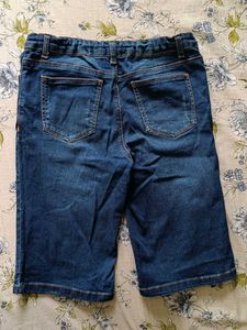 Dark Wash Denim Shorts
