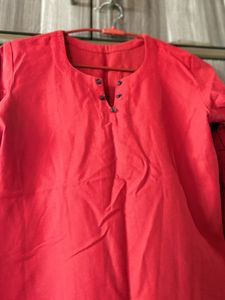 Red Kurta