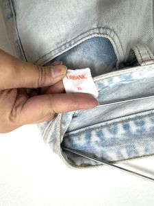 Ripped Light Wash Jeans