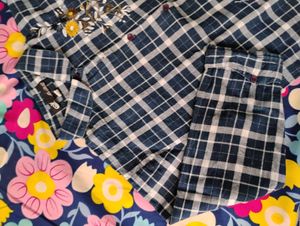 Women Navy Blue Shirt
