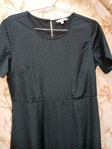 Elegant Polka Dot Dress