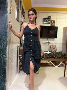 Button Down Midi Dress