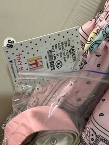 Pastel Paisley Print Dress Tiny Baby Size 36