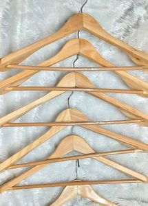 Heavy Dress/ Gown/ Court/ Suit Hangers 6 Piece