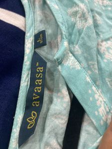 Avaasa Kurta Large(L) Size With 3/4th Sleeve