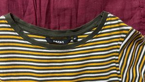 basic striped hipster top